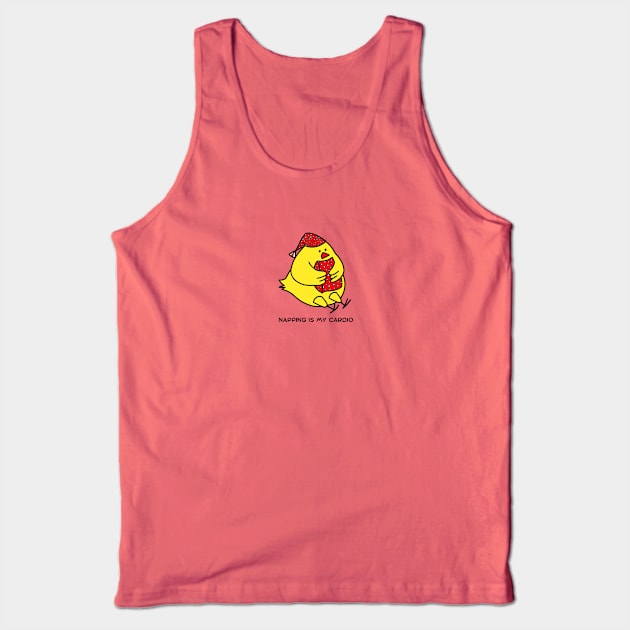 Sleepy bird Tank Top by Kuchinska design